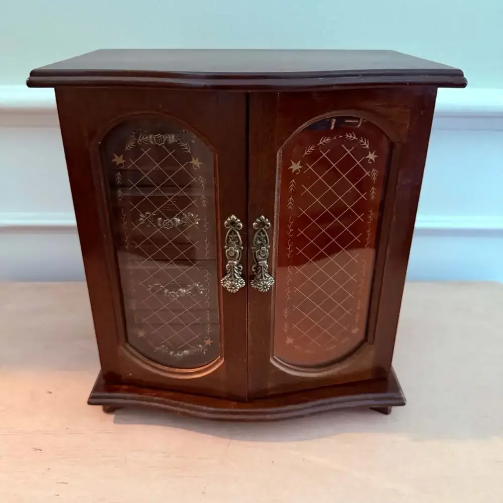 Unknown vintage wooden